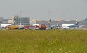 Startabruch Flugzeug Koeln Bonner Flughafen P492